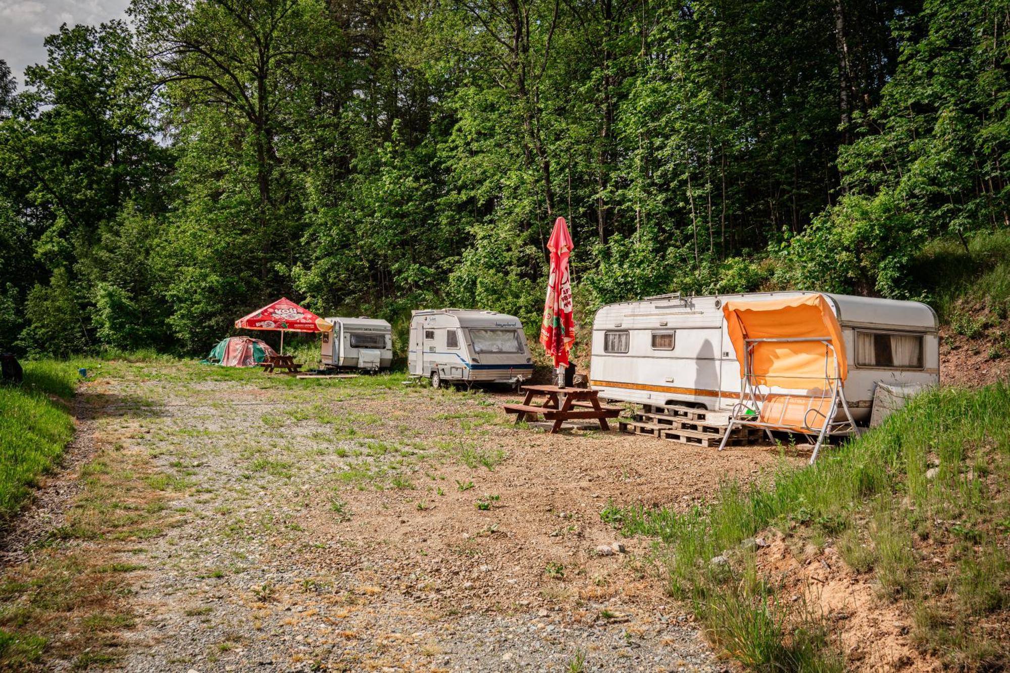 Karavan 3 V Arealu Koupaliste Bystre V Orlickych Horach Exterior foto